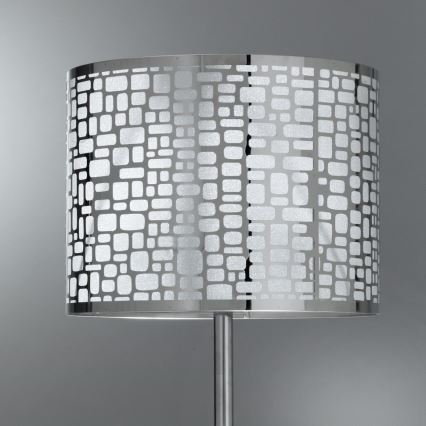 ONLI - Galda lampa BRUCE 1xE27/15W/230V 53 cm matēts hroms