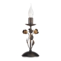 ONLI - Galda lampa CAROLINA 1xE14/6W/230V 40 cm bronzas krāsā