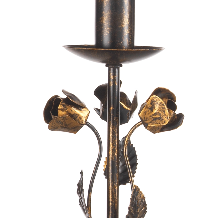 ONLI - Galda lampa CAROLINA 1xE14/6W/230V 40 cm bronzas krāsā