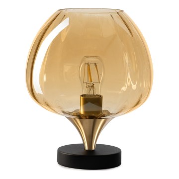 ONLI - Galda lampa ELIDE 1xE27/15W/230V melna/vara krāsā