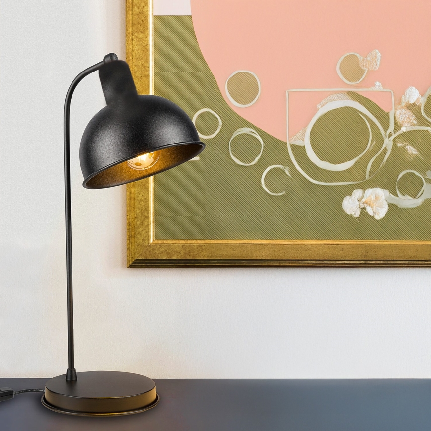 ONLI - Galda lampa ISTANBUL 1xE27/22W/230V 50 cm melna