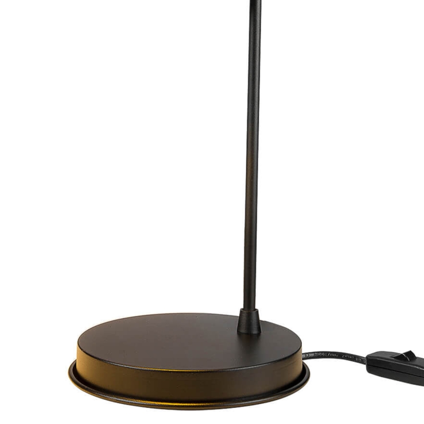 ONLI - Galda lampa ISTANBUL 1xE27/22W/230V 50 cm melna