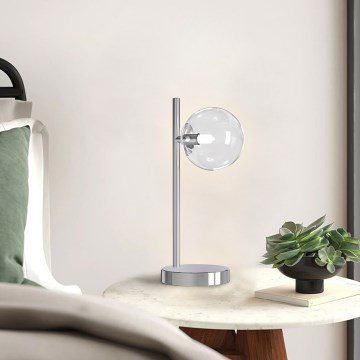 ONLI - Galda lampa KIMBERLY 1xG9/6W/230V 35 cm spīdīgs hroma pārklājums