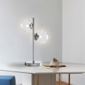 ONLI - Galda lampa KIMBERLY 2xG9/6W/230V 40 cm spīdīgs hroma pārklājums