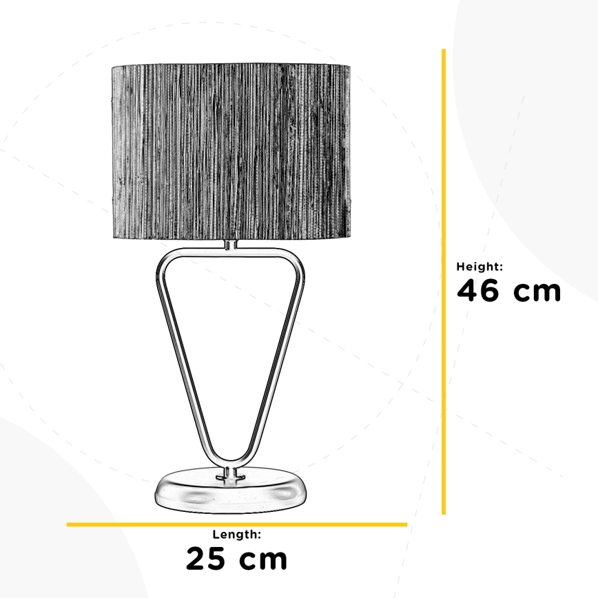 ONLI - Galda lampa MADU 1xE27/22W/230V 46 cm