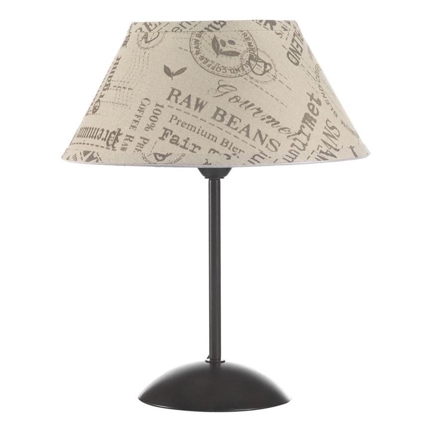 ONLI - Galda lampa MAIDA 1xE27/15W/230V 38 cm brūna