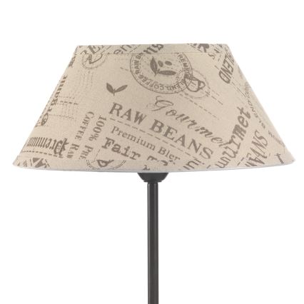 ONLI - Galda lampa MAIDA 1xE27/15W/230V 38 cm brūna