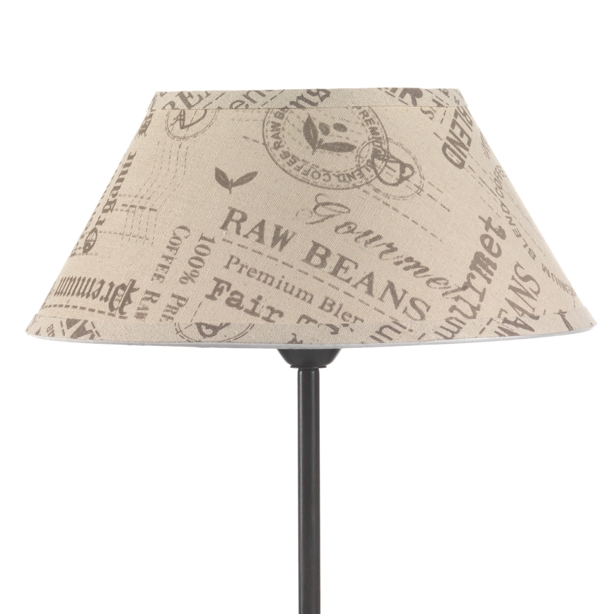 ONLI - Galda lampa MAIDA 1xE27/15W/230V 38 cm brūna