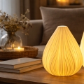 ONLI - Galda lampa NUVIA 1xE14/6W/230V 25 cm balta
