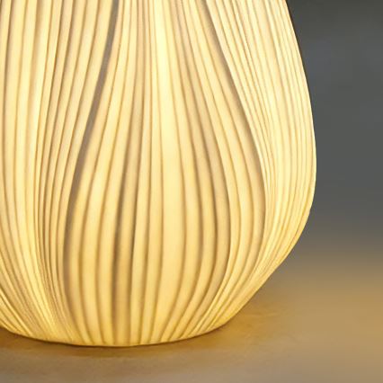 ONLI - Galda lampa NUVIA 1xE14/6W/230V 32 cm balta