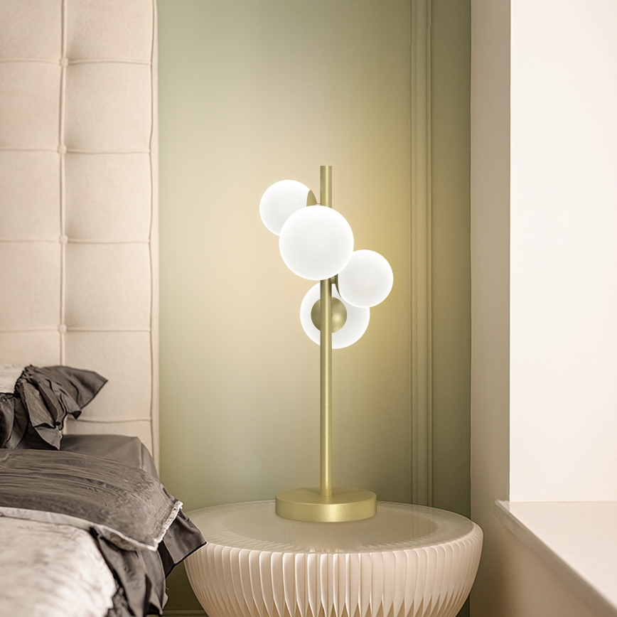 ONLI - Galda lampa PALOMA 4xG9/10W/230V 48 cm zelta