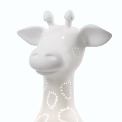 ONLI - Galda lampa PORCELLANA 1xE14/6W/230V 30 cm žirafe