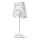 ONLI - Galda lampa RICKY 1xE14/10W/230V 38 cm balta