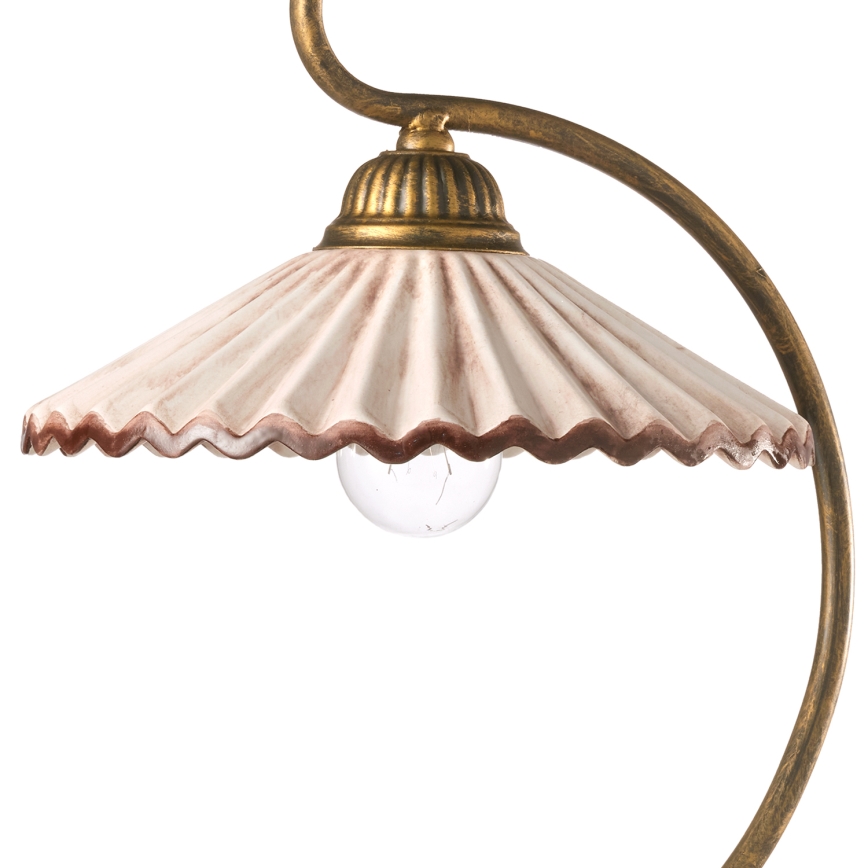 ONLI - Galda lampa ROSINA 1xE14/6W/230V bronza