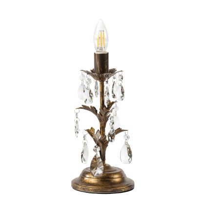 ONLI - Galda lampa TERESA 1xE14/6W/230V bronza