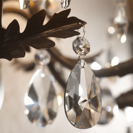 ONLI - Galda lampa TERESA 1xE14/6W/230V bronza