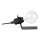 ONLI - Galda lampa WIRE 1xE27/15W/230V 10 cm melna