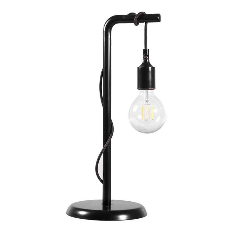 ONLI - Galda lampa WIRE 1xE27/15W/230V 48 cm melna