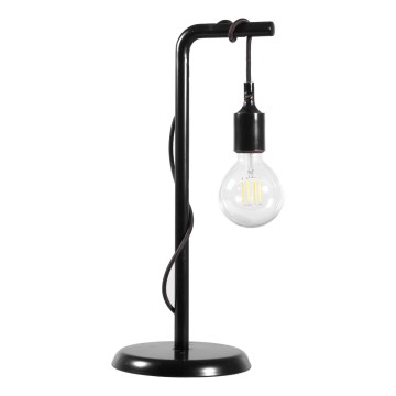 ONLI - Galda lampa WIRE 1xE27/15W/230V 50 cm melna