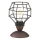 ONLI - Galda lampa ZIRNEKLIS 1xE27/15W/230V 23 cm melna/brūna