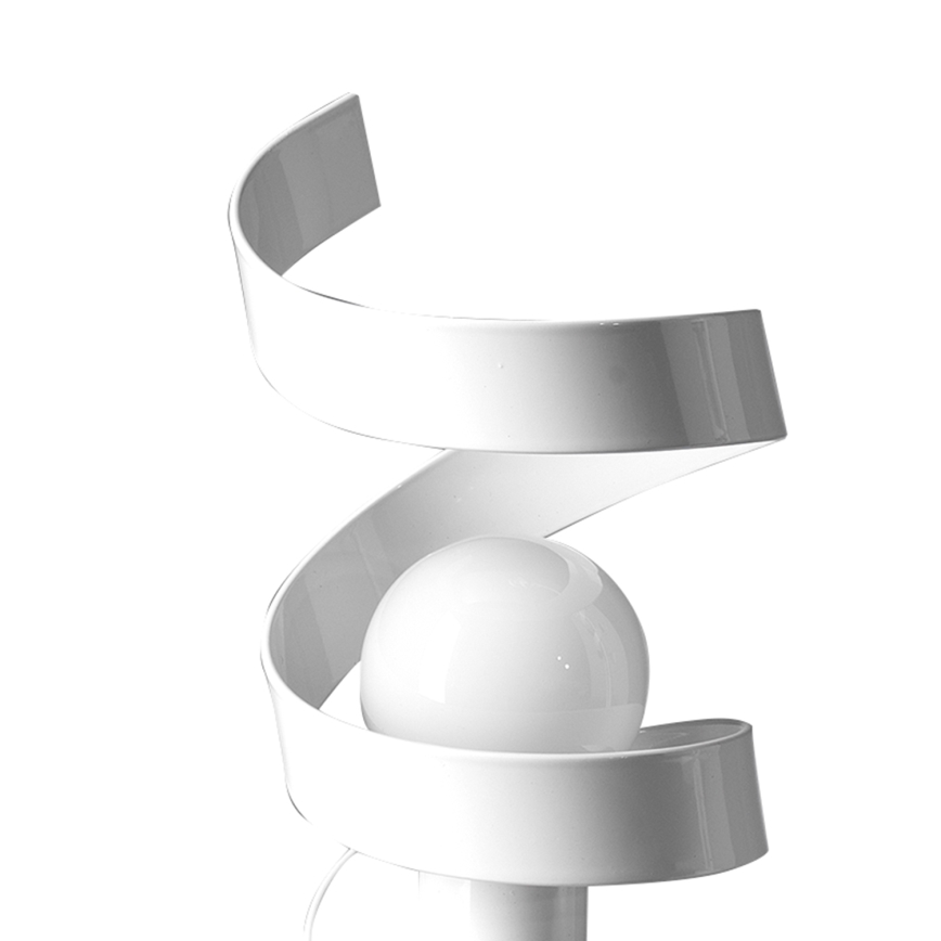 ONLI - Galda lampa ZOE 1xE14/6W/230V 22 cm balta
