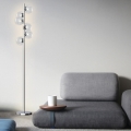 ONLI - Grīdas lampa KIMBERLY 6xG9/6W/230V spīdīgs hroms
