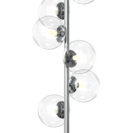 ONLI - Grīdas lampa KIMBERLY 6xG9/6W/230V spīdīgs hroms