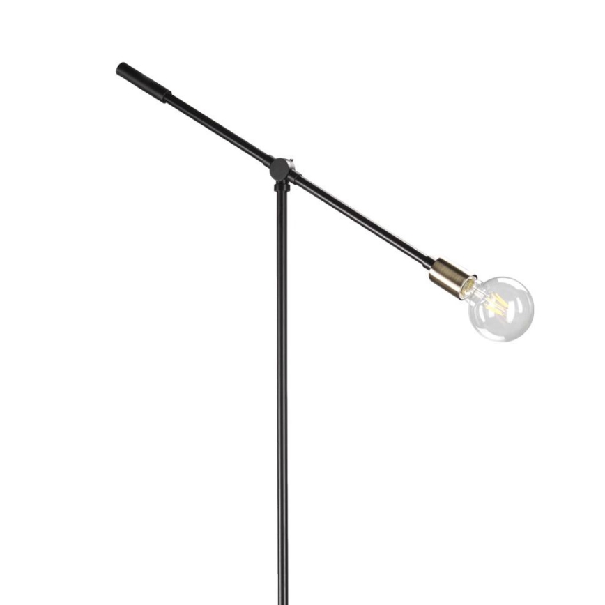 ONLI - Grīdas stāvlampa ASTE 1xE27/15W/230V melna/zelta
