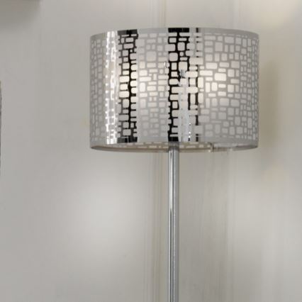 ONLI - Grīdas stāvlampa BRUCE 1xE27/15W/230V matēts hroms