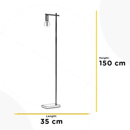 ONLI - Grīdas stāvlampa CROSS 1xE27/22W/230V