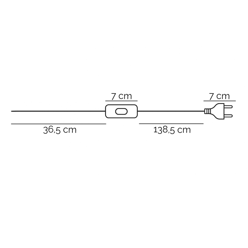 ONLI - Grīdas stāvlampa CROSS 1xE27/22W/230V melna/misiņš