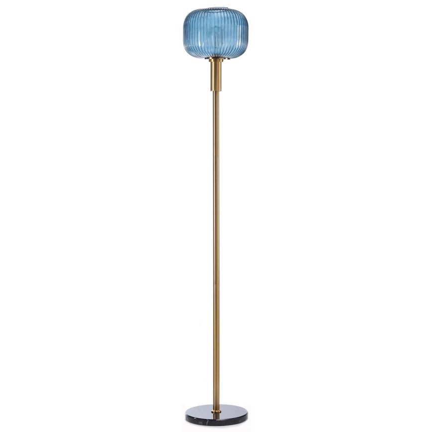 ONLI - Grīdas stāvlampa DOROTY 1xE27/22W/230V zila/zelta