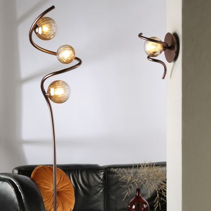 ONLI - Grīdas stāvlampa FRIDA 3xG9/10W/230V varš