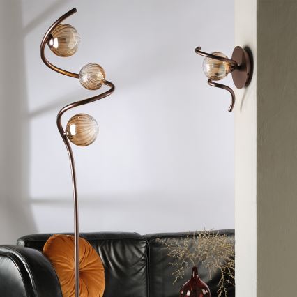ONLI - Grīdas stāvlampa FRIDA 3xG9/10W/230V varš