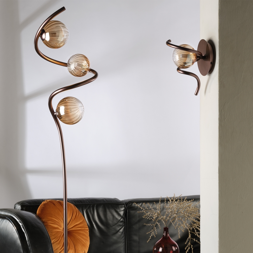ONLI - Grīdas stāvlampa FRIDA 3xG9/10W/230V varš