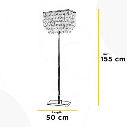 ONLI - Grīdas stāvlampa MAKANI 4xE14/6W/230V