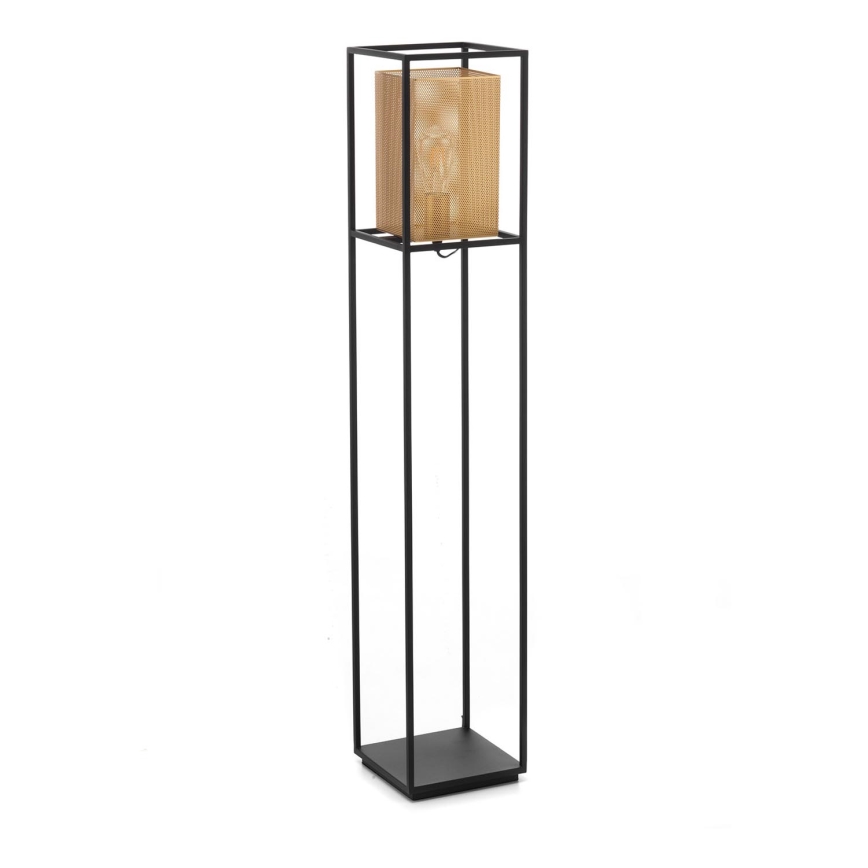 ONLI - Grīdas stāvlampa MALIK 1xE27/22W/230V zelta/melna