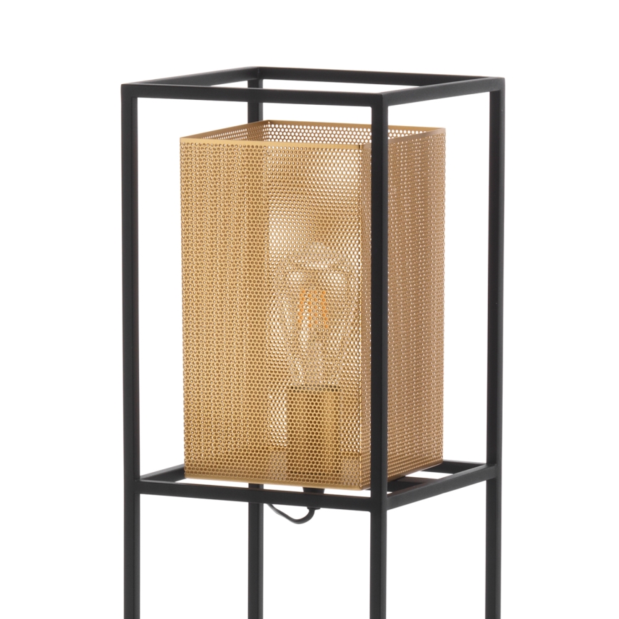 ONLI - Grīdas stāvlampa MALIK 1xE27/22W/230V zelta/melna