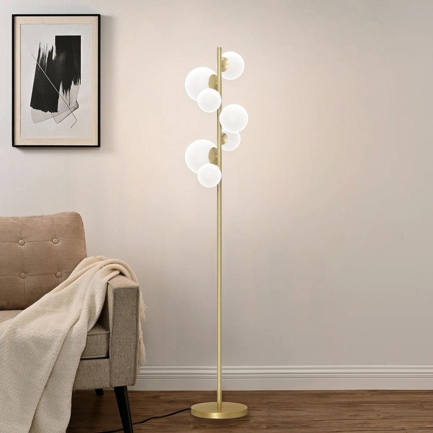 ONLI - Grīdas stāvlampa PALOMA 7xG9/10W/230V zelta