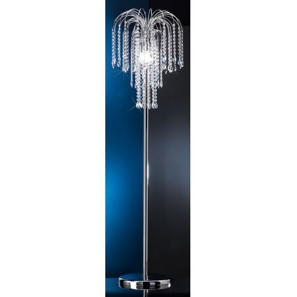 ONLI - Grīdas stāvlampa PIOGGIA 3xE14/6W/230V hroms