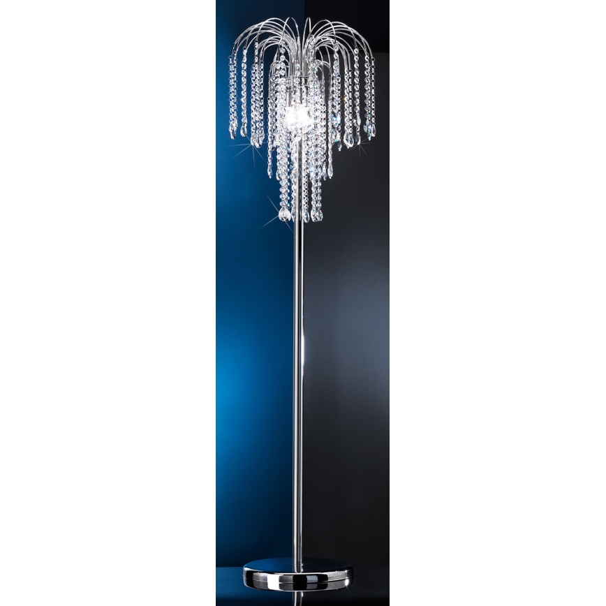 ONLI - Grīdas stāvlampa PIOGGIA 3xE14/6W/230V spīdīgi hromēts