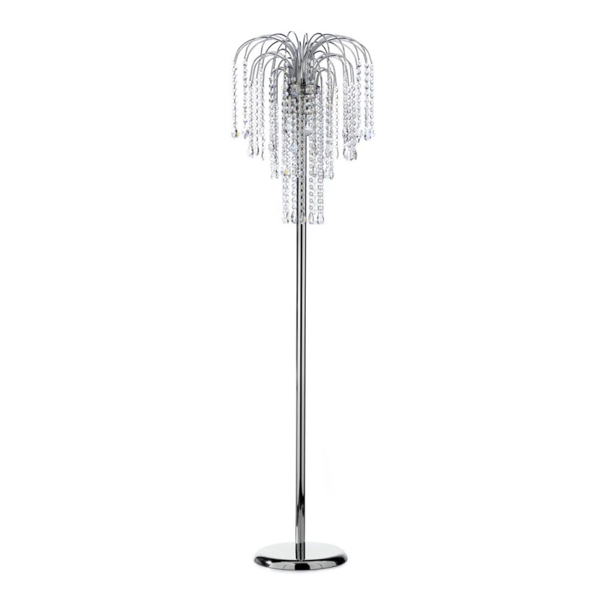 ONLI - Grīdas stāvlampa PIOGGIA 3xE14/6W/230V spīdīgi hromēts