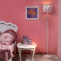 ONLI - Grīdas stāvlampa TITILLA 1xE27/22W/230V violeta/balta