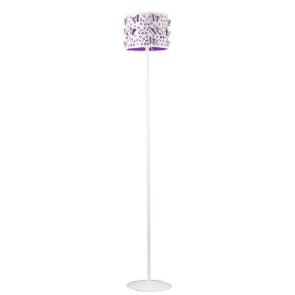 ONLI - Grīdas stāvlampa TITILLA 1xE27/22W/230V violeta/balta