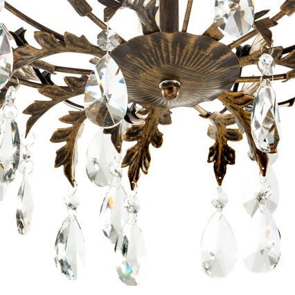 ONLI - Griestu gaismeklis TERESA 3xE14/6W/230V bronzas krāsā