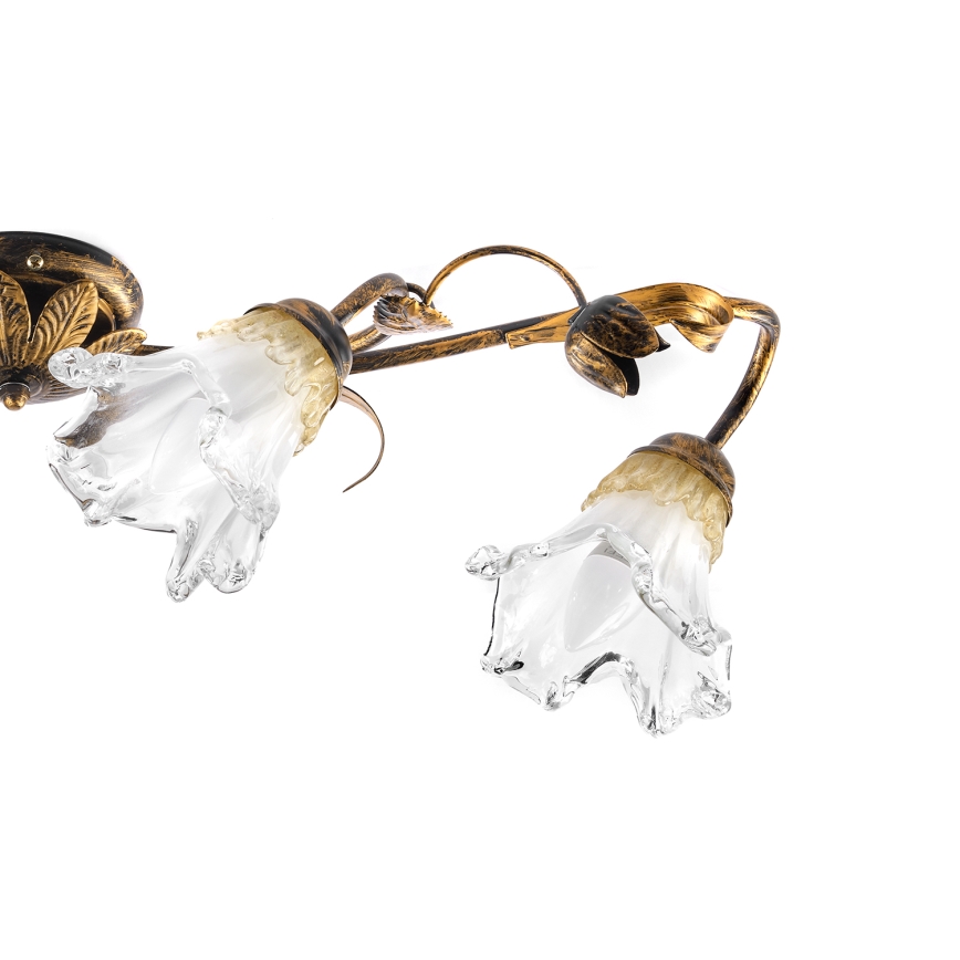 ONLI - Griestu lampa ARIANNA 4xE14/6W/230V bronzas krāsā