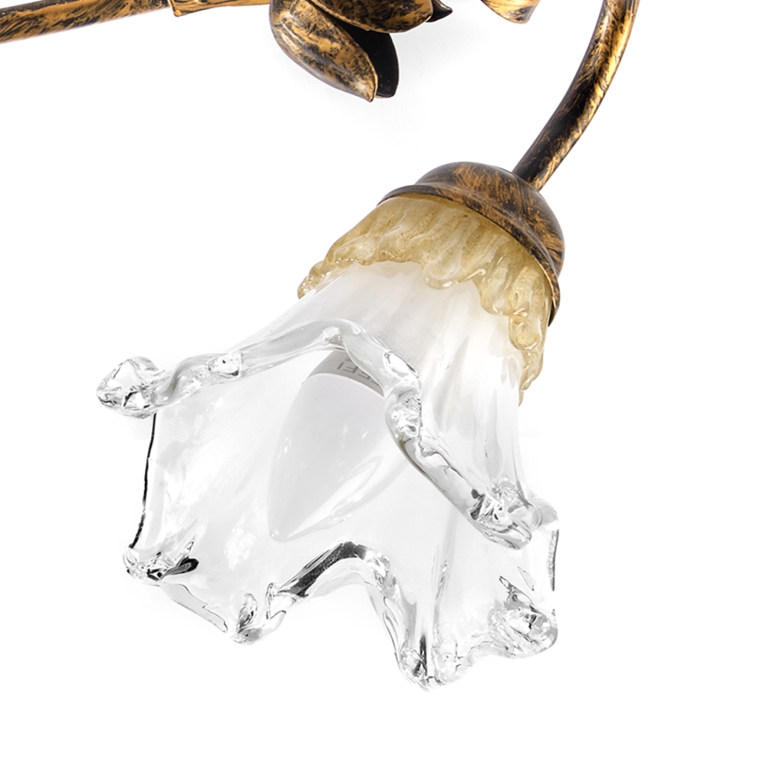 ONLI - Griestu lampa ARIANNA 4xE14/6W/230V bronzas krāsā