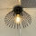 ONLI - Griestu lampa DUCCIO 1xE27/22W/230V d. 30 cm melna