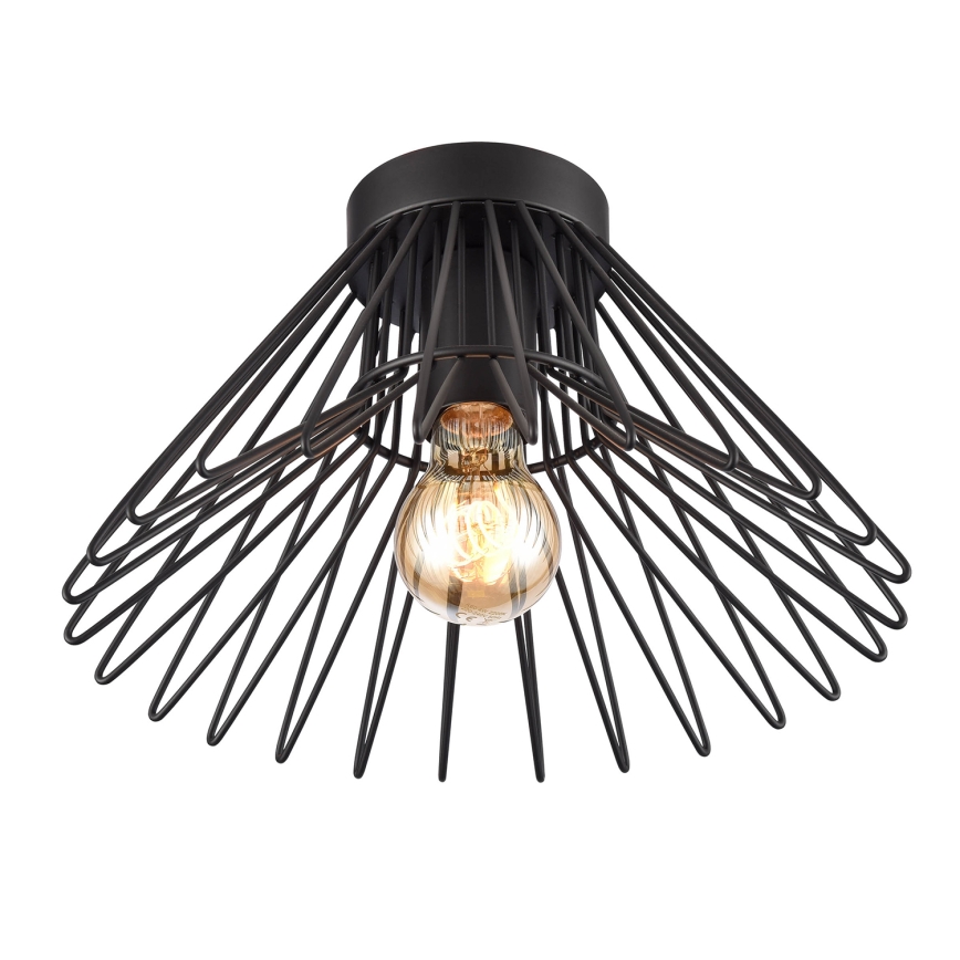 ONLI - Griestu lampa DUCCIO 1xE27/22W/230V d. 30 cm melna