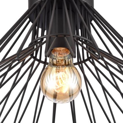 ONLI - Griestu lampa DUCCIO 1xE27/22W/230V d. 30 cm melna